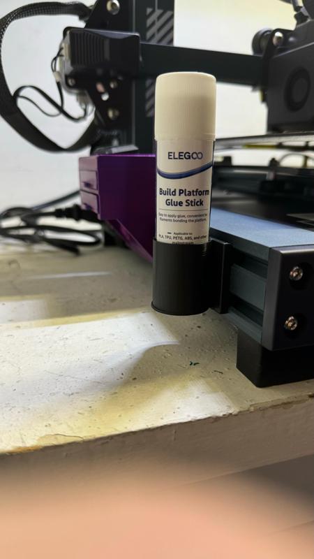 Glue Stick Holder | V-Slot Mount for Neptune Printers