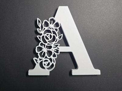 3D Decorative Letter A-Z Wall Decor