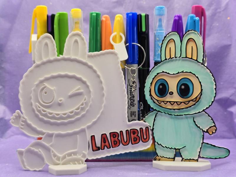 Funky Labuba La Bu Bu La Boo Boo Coloring Set