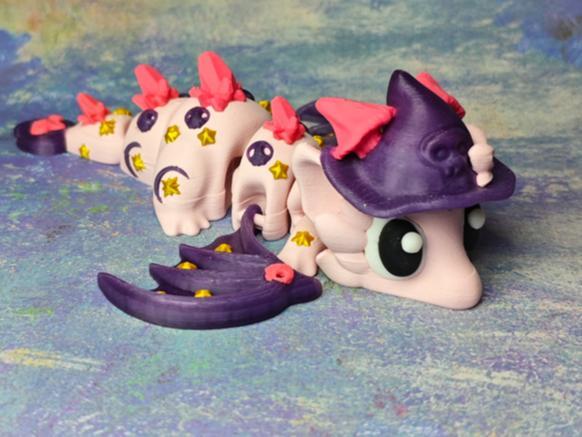 Flexi BABY Q flying Witchdragon mini