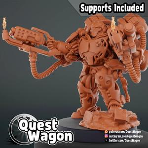 Heavy Unit Space Aggressor Dual Flamer