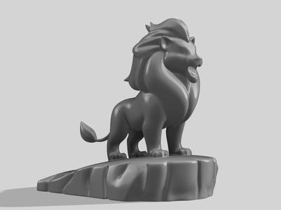 Cute Mufasa - The Lion King