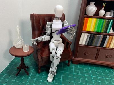 Classy Comfort Reading Chair for Dummy13