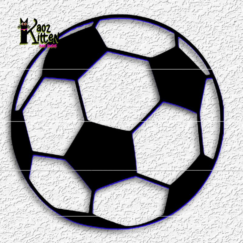 soccer ball wall art sports decor