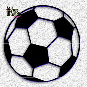 soccer ball wall art sports decor