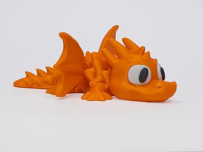 Articulated Cute Winged Dragon - No AMS