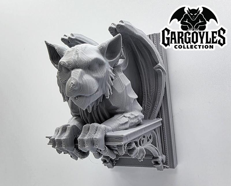 Wall-Mount Leering Gargoyle