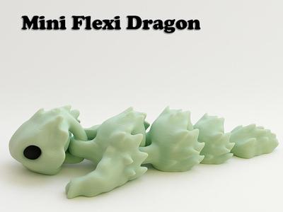 Mini Flexi Dragon | Articulated dragon 