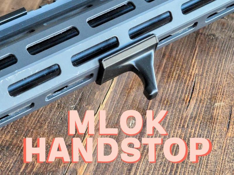 M-LOK Rail cover HANDSTOP