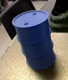 Steel Drum Solid Upright.STL