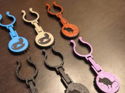 Personalized bottle caps with insect protection