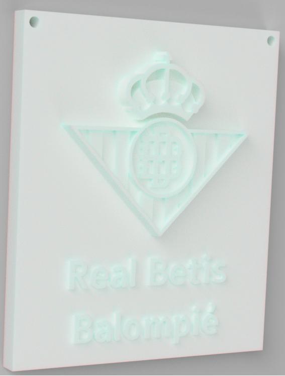 Placa Real Betis Blompié