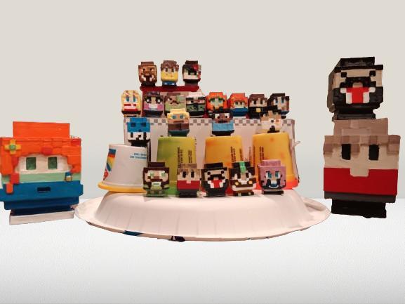 HermitCraft Eggs  + Other Minecraft Youtuber Eggs (Textured)