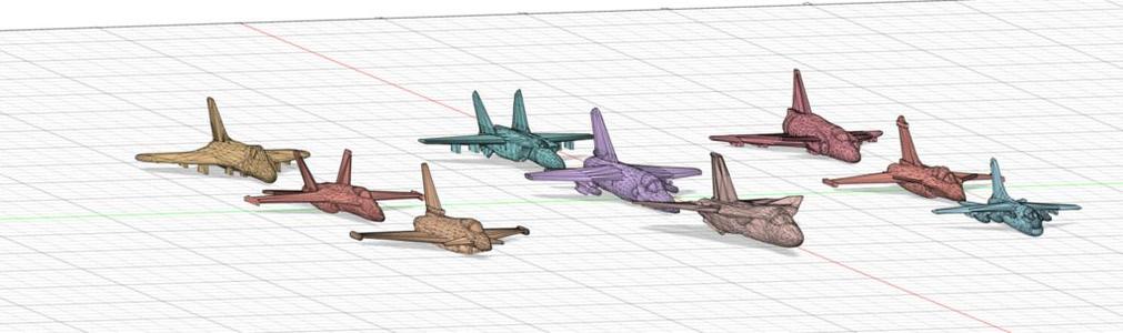 Ultimate Military Aircraft Pack Remastered: F-111, A-7. Mig 25, F-4D, FA/18, Mirage F1, Rafale, Eurofighter, J37 Viggen