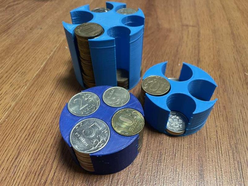 Parametric Coin Holder