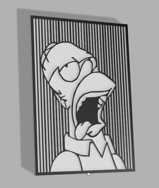 Wallart - Homer