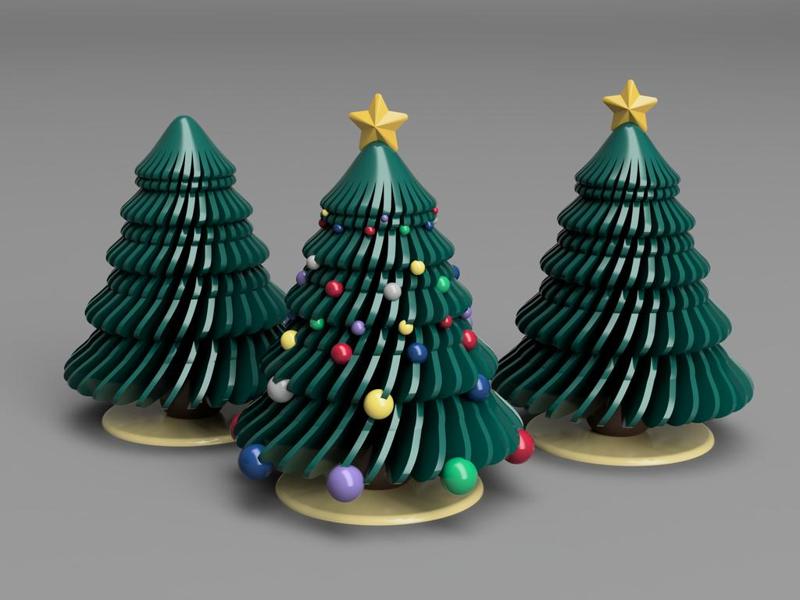 Christmas Tree with Base