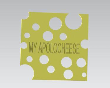 MY APOLOCHEESE Joke card thing