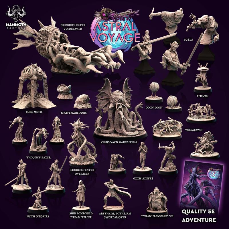 Astral Voyage Collection - The Hoard of Ghaundal: Ch. 7 (+ 5e Adventure)