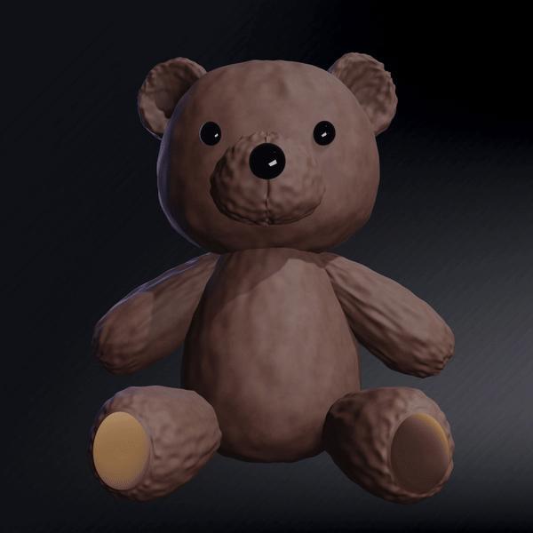 Teddy Bear Toy, Chibi Teddy bear, Funko Style bear