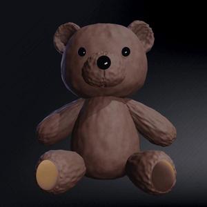 Teddy Bear Toy, Chibi Teddy bear, Funko Style bear