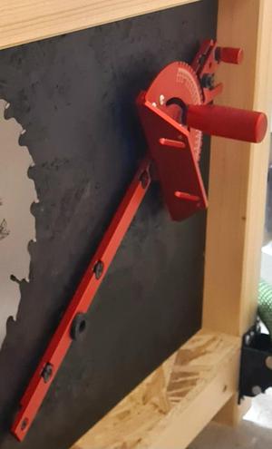 Miter gauge mount / Halterung für Gehrungsanschlag