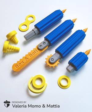 Box & Bolt, Cardboard Crafting Tools