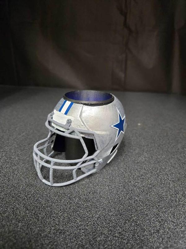 Football Helmet Pencil Holder
