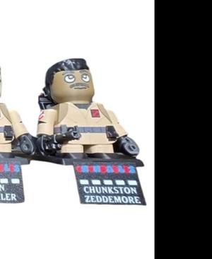 Chunkston Zeddemore Multicolor Nameplates