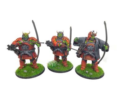 Archer Oni de jade - Clan Hoshikawa