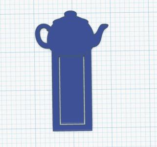 Teapot Bookmark