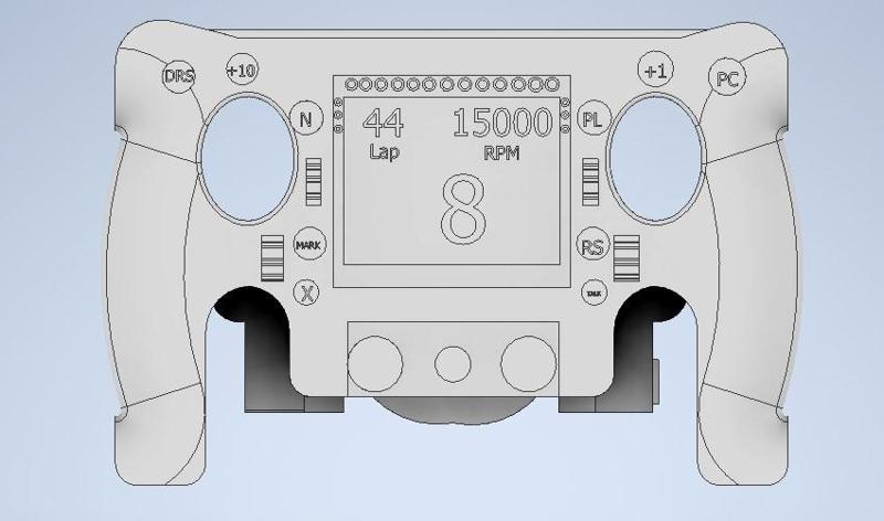 Car Steering Wheel F1