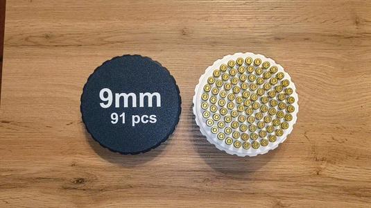 AMMO BOX 9MM - 91 PCS