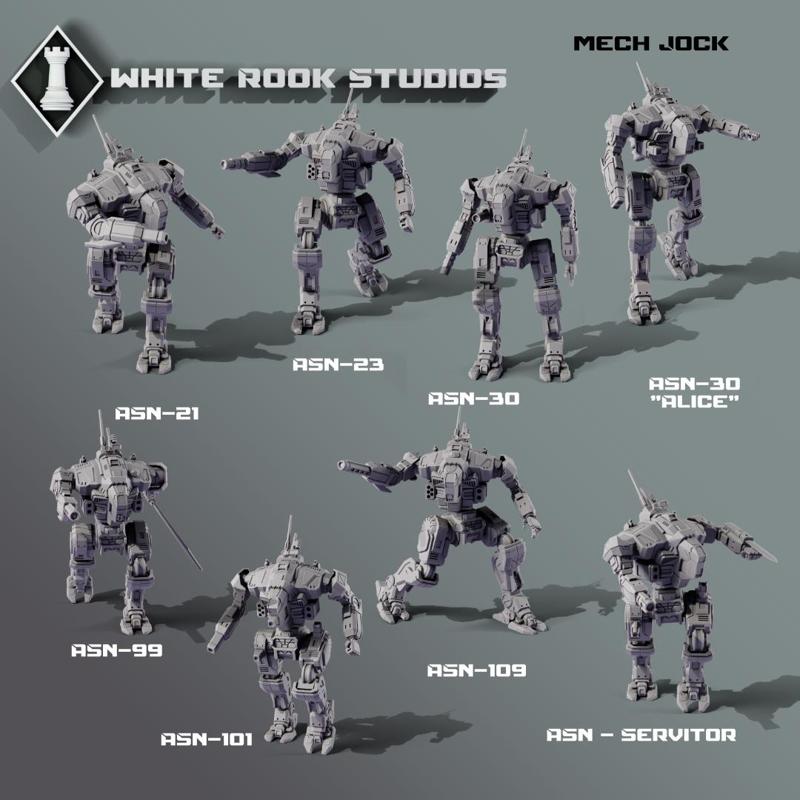 American Mecha - ASN Hired Killer - Mech Jock