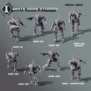 American Mecha - ASN Hired Killer - Mech Jock