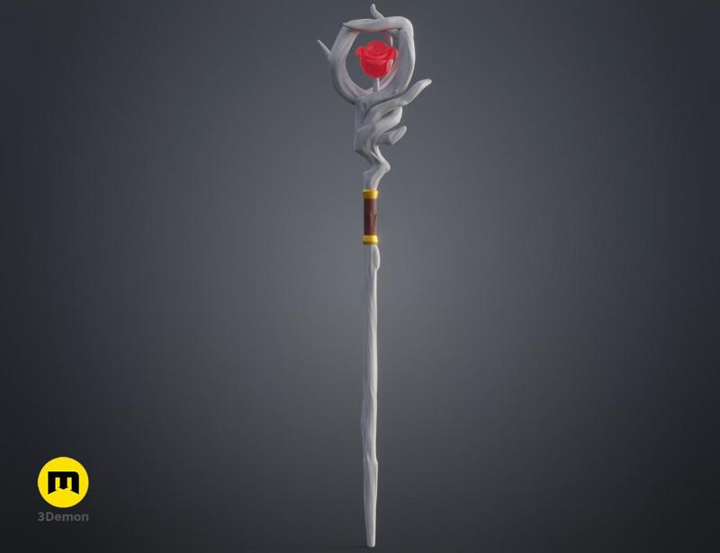 Belle's staff - Beauty and the Beast Mirrorverse