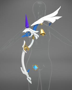 Ganyu's Amos' Bow and Accessories - Genshin Impact