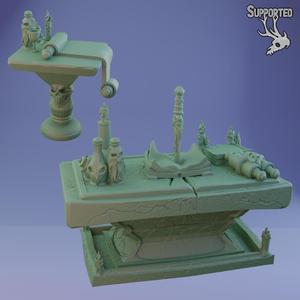 Altar B + Lectern (Autumn Fairies)