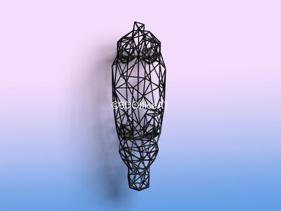 Hippo Wire Art