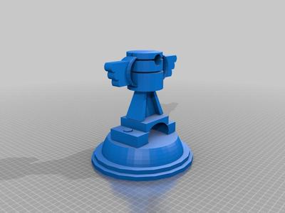 Piston Cup Keychain 