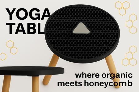 Round Yoga Table
