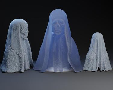 Skull Priest Ghost.