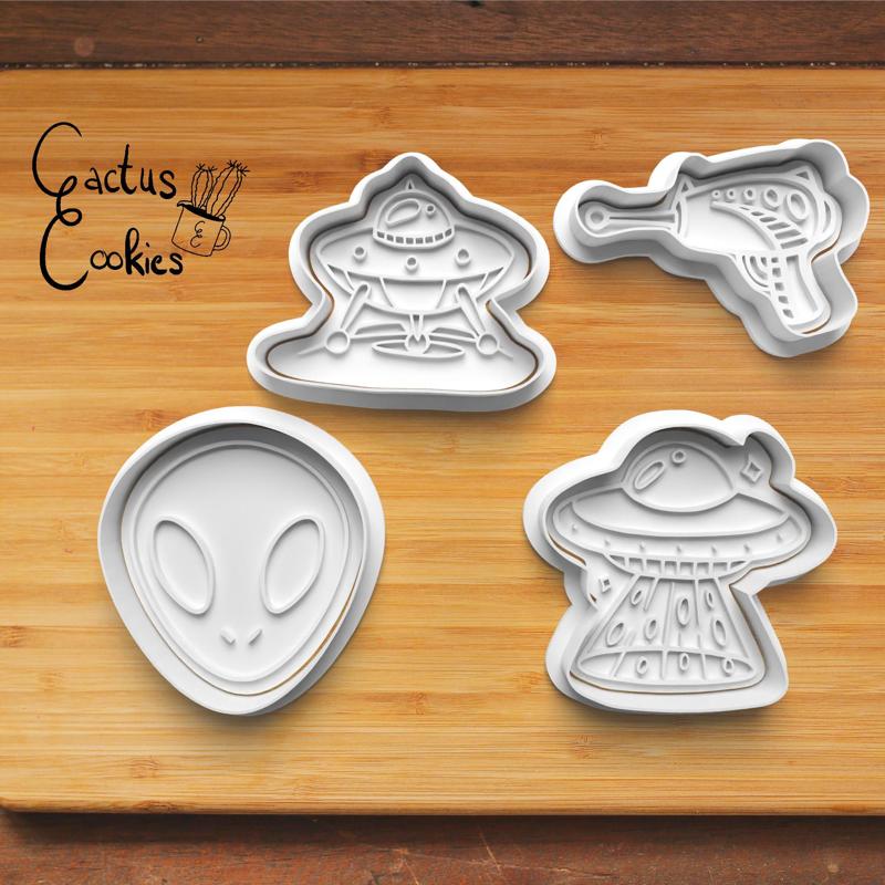 Alien Cookie Cutter set 0185