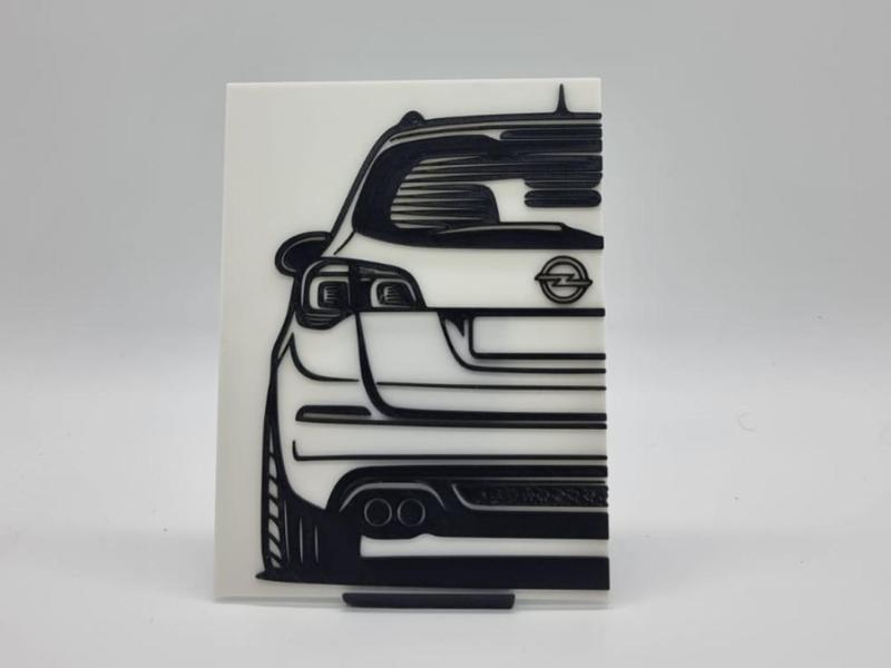 2D Wall Art Opel Astra J Sportstourer