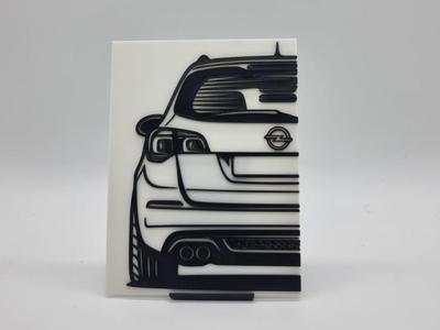 2D Wall Art Opel Astra J Sportstourer