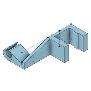 Dial Indicator Holder for Neptune 4 Max 20x20 extrusion DEPRECATED