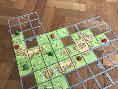 Carcassonne / Karak / Isle of Skye Tiles Grid