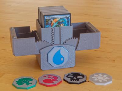 Customisable magnets for deck boxes (M:TG)