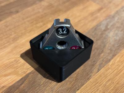 Gridfinity Spoke Tool for Bicycle Spokes