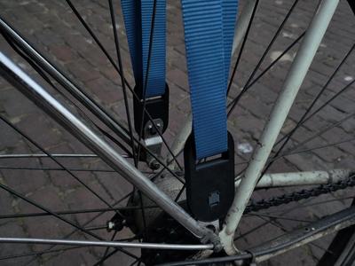 Bike lashing strap mounts